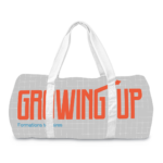 Sac promotionnel personnalisé avec l'identité Growing Up.